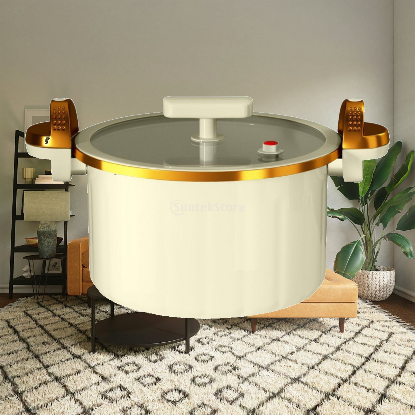 Instant Pot Pressure Cooker - Marmite à micro-pression 7L, facile à