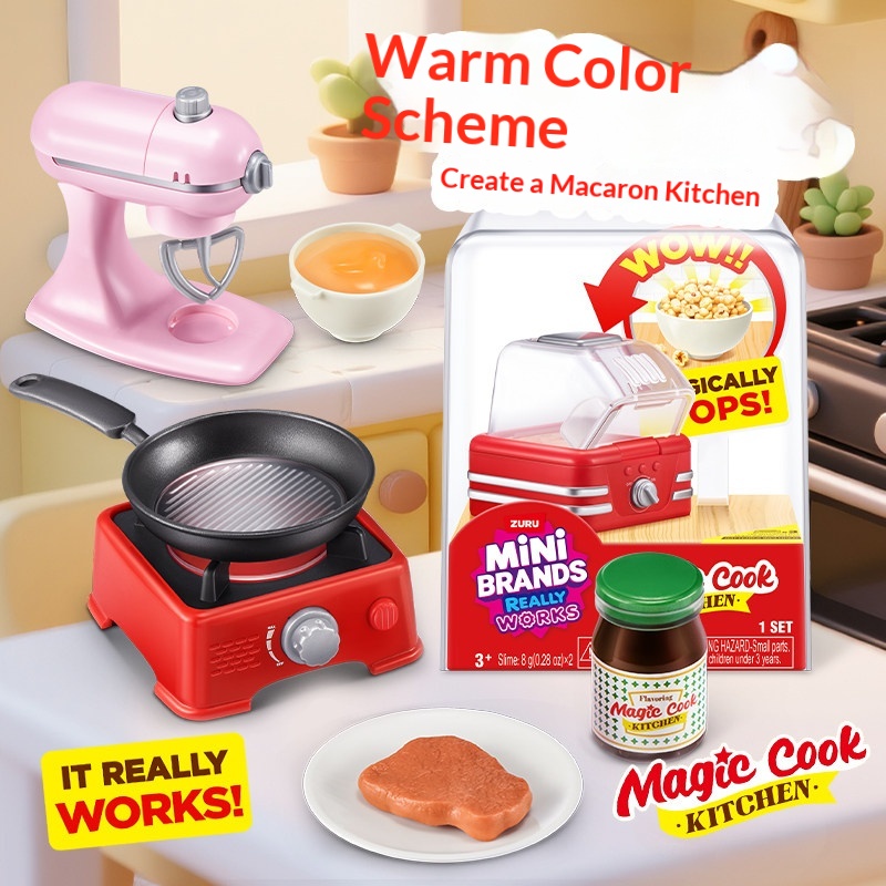 Kitchen Appliances Gift Items - Zuru Genuine Brands Magic Cook Kitchen