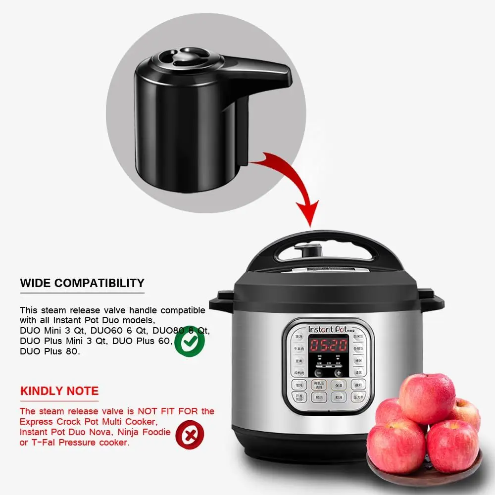 Valve de décharge de vapeur un - Instant Pot Pressure Cooker avis et prix