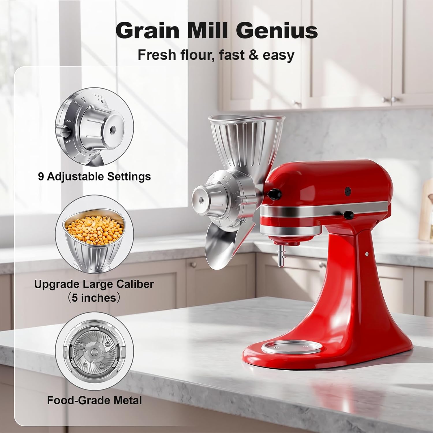 Accessoire moulin à grains tou - Kitchen Appliances Lowes avis et prix