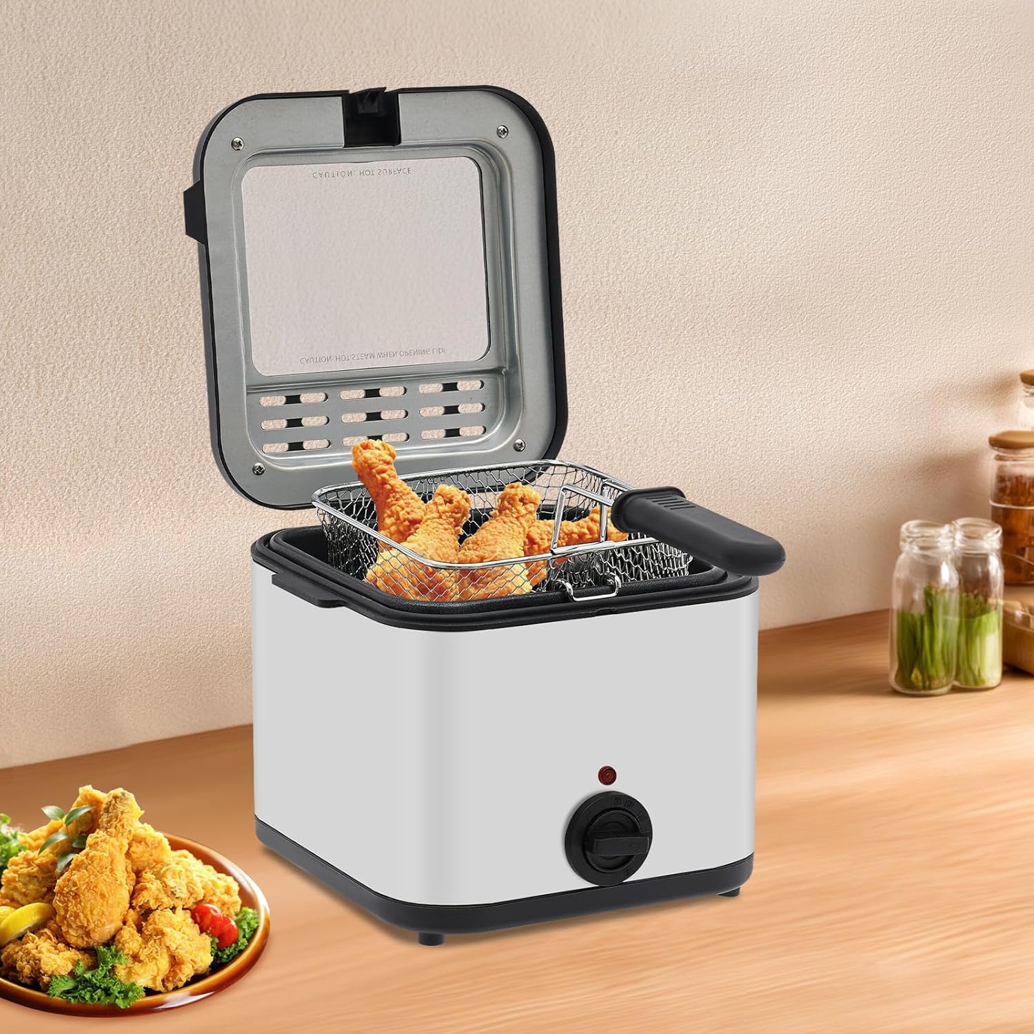 Friteuse électrique de comptoi - Kitchen Appliances Home avis et prix