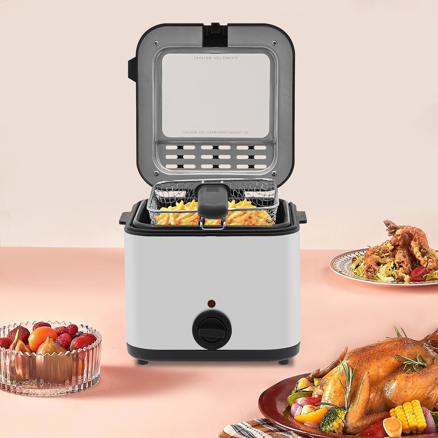Friteuse électrique de comptoi - Kitchen Appliances Home avis et prix