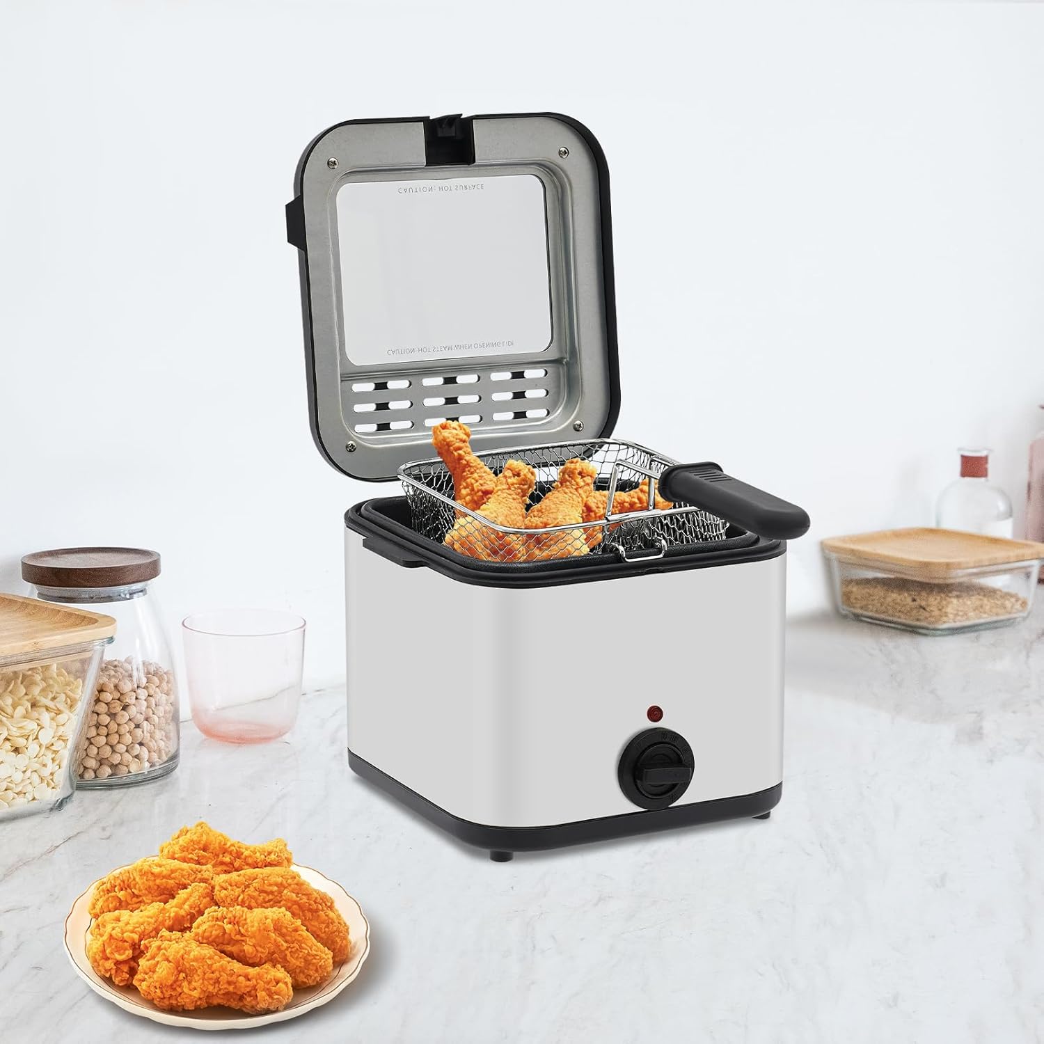 Friteuse électrique de comptoi - Kitchen Appliances Home avis et prix