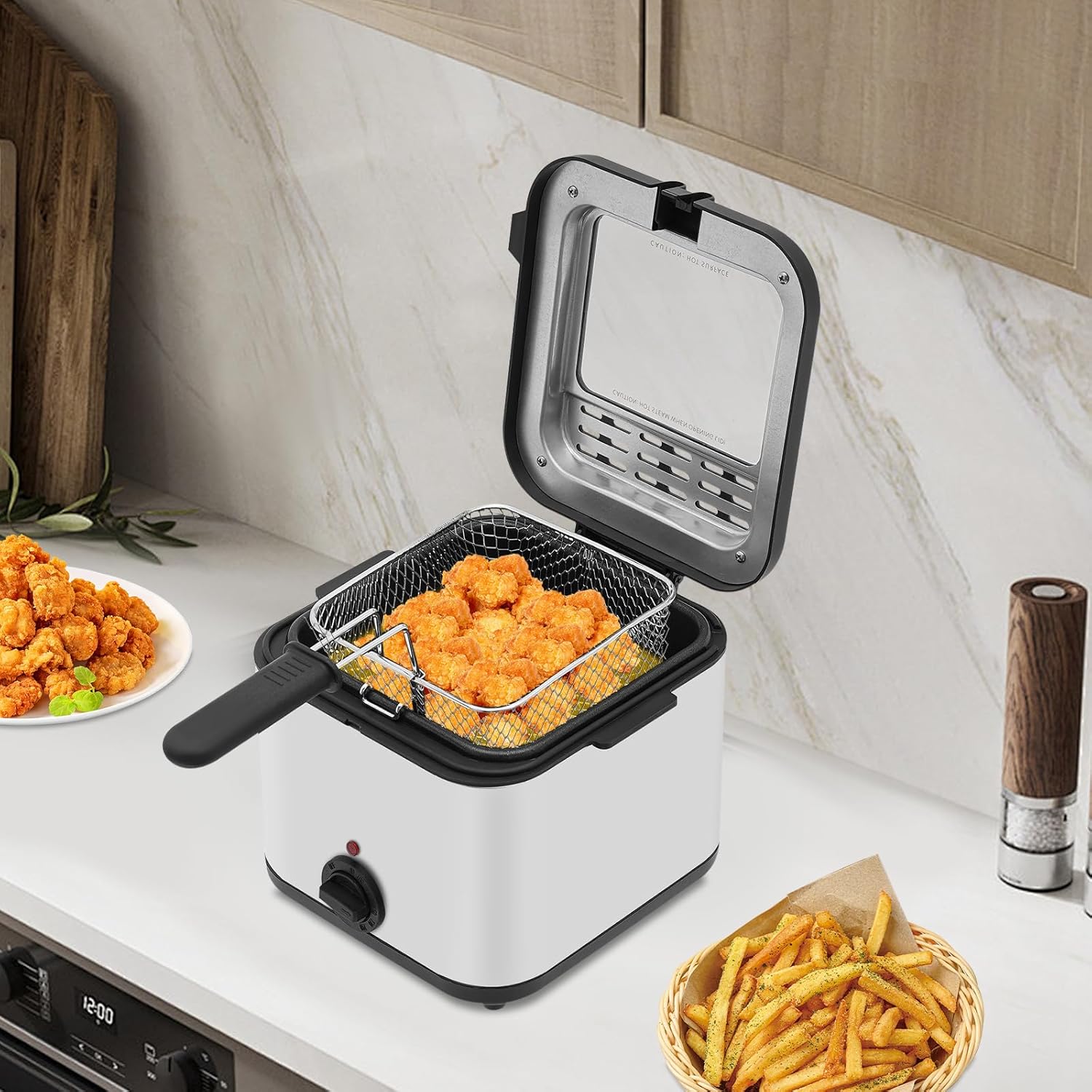 Friteuse électrique de comptoi - Kitchen Appliances Home avis et prix